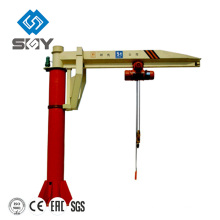 Light Duty Jib Crane With Hoist Wireless Remote Control For Sale